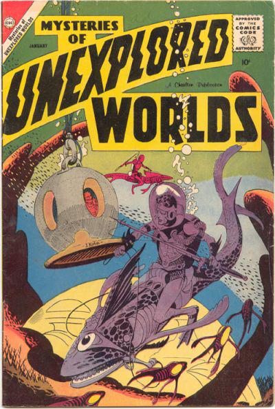 Mysteries of Unexplored Worlds #11 (1959) Comic Books Mysteries of Unexplored Worlds
