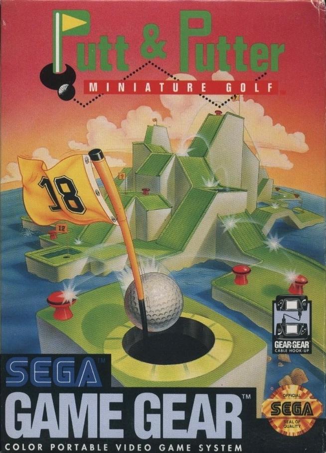 Putt and Putter Miniature Golf Sega Game Gear