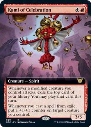 Kami of Celebration Magic Kamigawa: Neon Dynasty Commander
