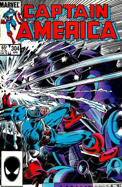 Captain America #304 (1985) Comic Books Captain America