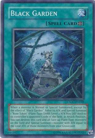 Black Garden CSOC-EN048 YuGiOh Crossroads of Chaos
