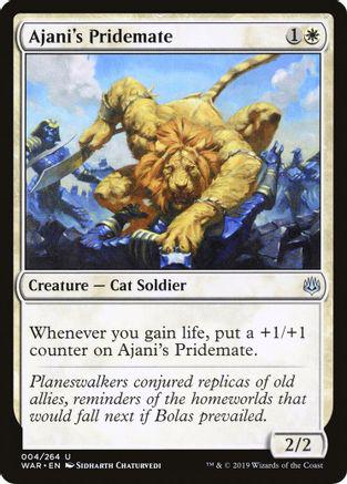 Ajani's Pridemate #4 Magic War of the Spark