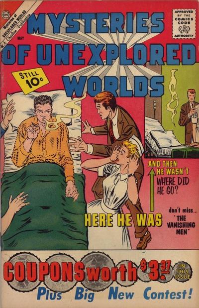 Mysteries of Unexplored Worlds #24 (1961) Comic Books Mysteries of Unexplored Worlds