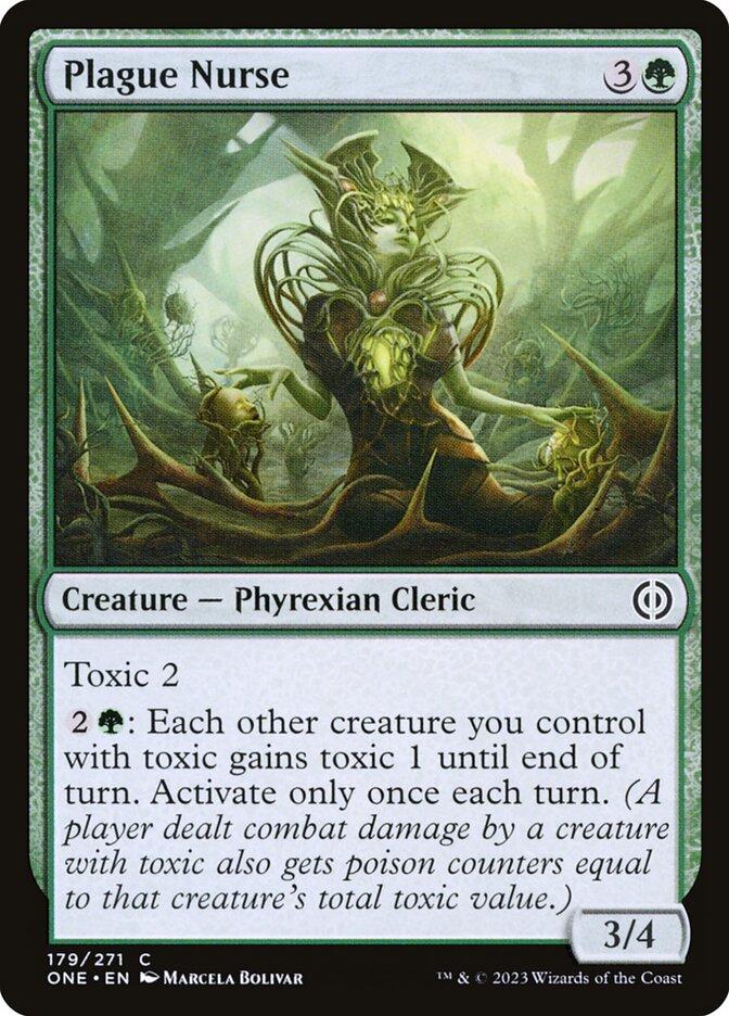 Plague Nurse #179 Magic Phyrexia: All Will Be One