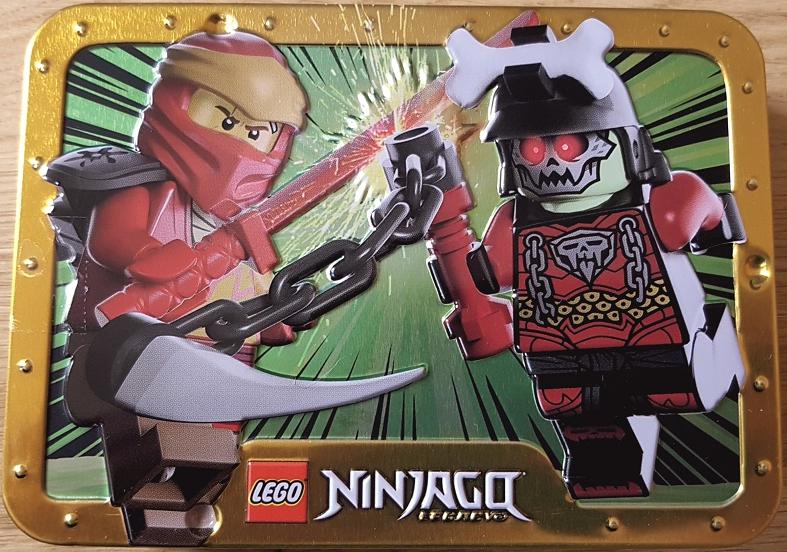 Kai vs. Bone King metal box #112324 LEGO Ninjago