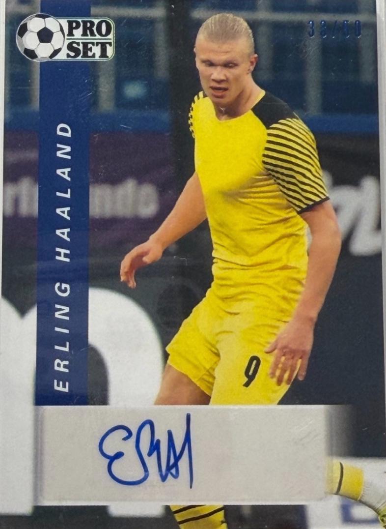 2022 Erling Haaland [Blue] #PS-EH1