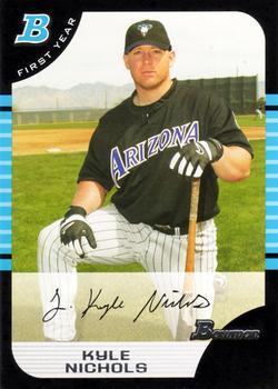 Kyle Nichols #267 Baseball Cards 2005 Bowman