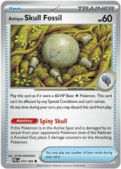 Antique Skull Fossil #73 Pokemon Pitch Black Prices