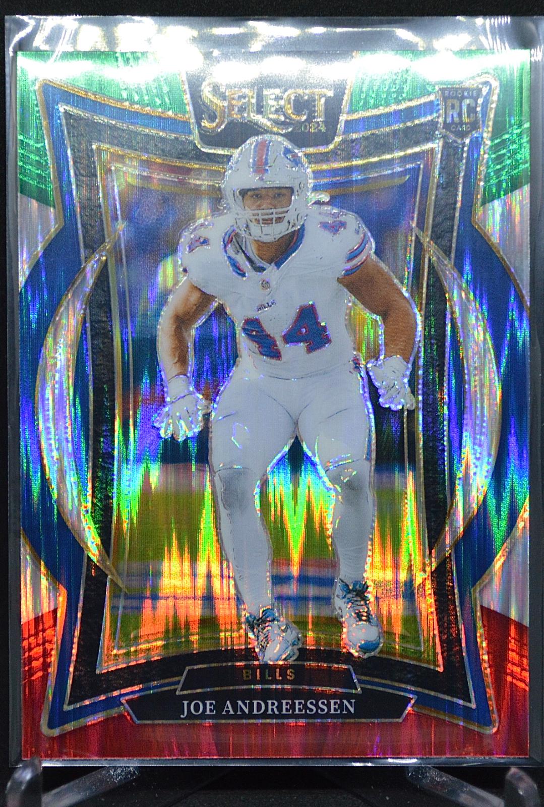 Joe Andreessen [Green Red Prizm Shock] #20 Prices [Rookie] | 2024