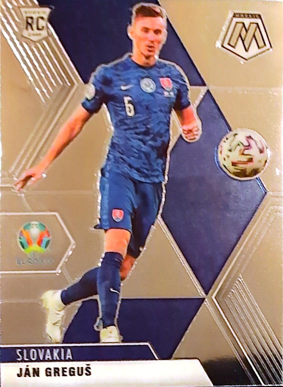 Jan Gregus #91 Soccer Cards 2021 Panini Mosaic UEFA Euro 2020