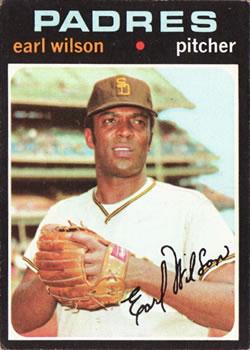 Earl Wilson #301 1971 Topps Baseball