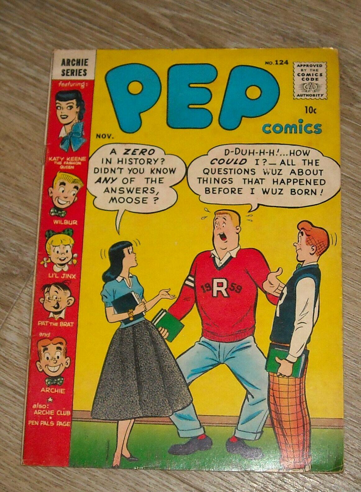Pep Comics #124 (1957) Comic Books PEP Comics