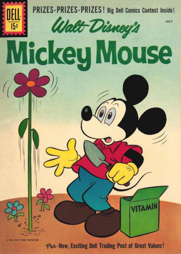Walt Disney's Mickey Mouse #78 (1961) Comic Books Mickey Mouse