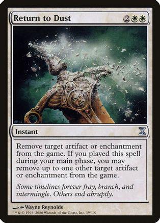 Return to Dust [Foil] (Magic Time Spiral)
