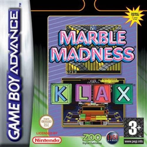 Marble Madness & Klax PAL GameBoy Advance
