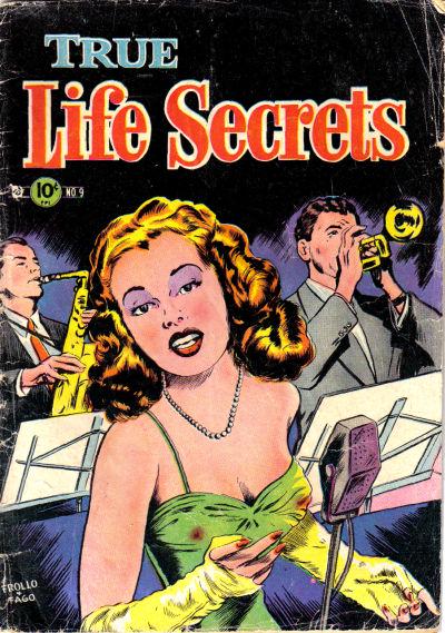 True Life Secrets #9 (1952) Comic Books True Life Secrets