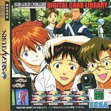 Neon Genesis Evangelion Digital Card Library JP Sega Saturn
