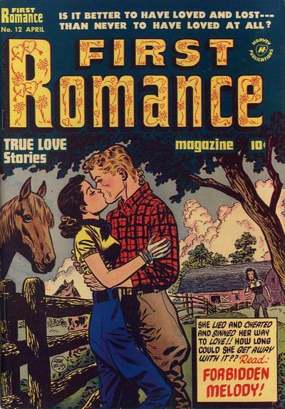 First Romance Magazine #12 (1952) Comic Books First Romance Magazine