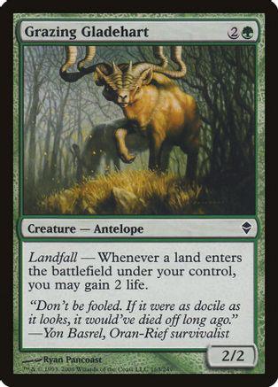 Grazing Gladehart Magic Zendikar