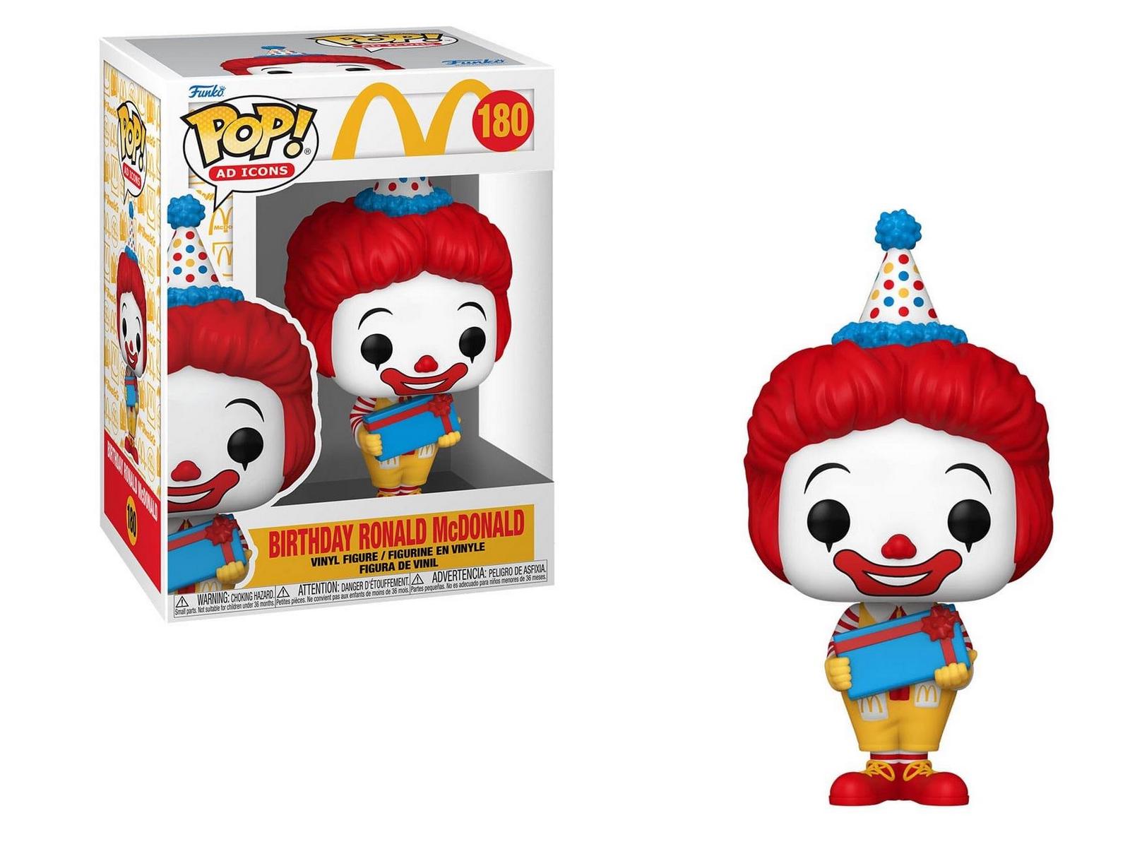 Birthday Ronald McDonald #180 Funko POP Ad Icons