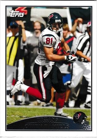 Owen Daniels #6 Football Cards 2009 Topps