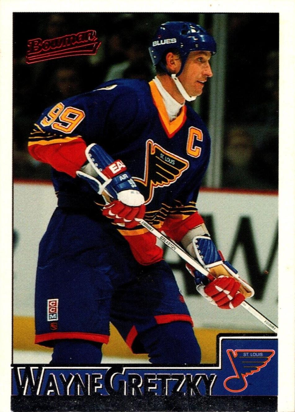 Wayne Gretzky #1 Hockey Cards 1995 Bowman
