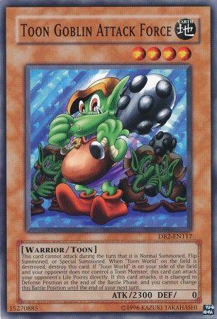 Toon Goblin Attack Force DB2-EN117 YuGiOh Dark Beginning 2