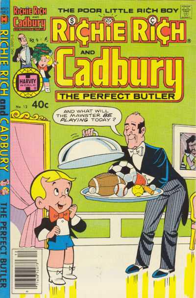 Richie Rich and Cadbury #12 (1980) Comic Books Richie Rich And Cadbury