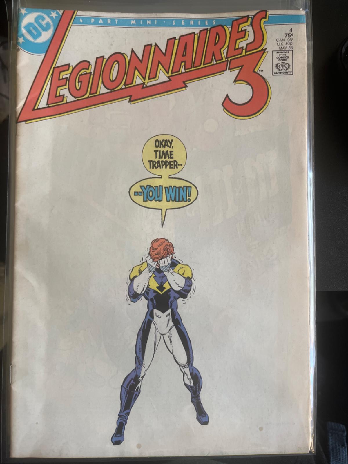 Legionnaires 3 #4 (1986) Comic Books Legionnaires 3