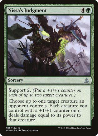 Nissa's Judgment Magic Oath of the Gatewatch
