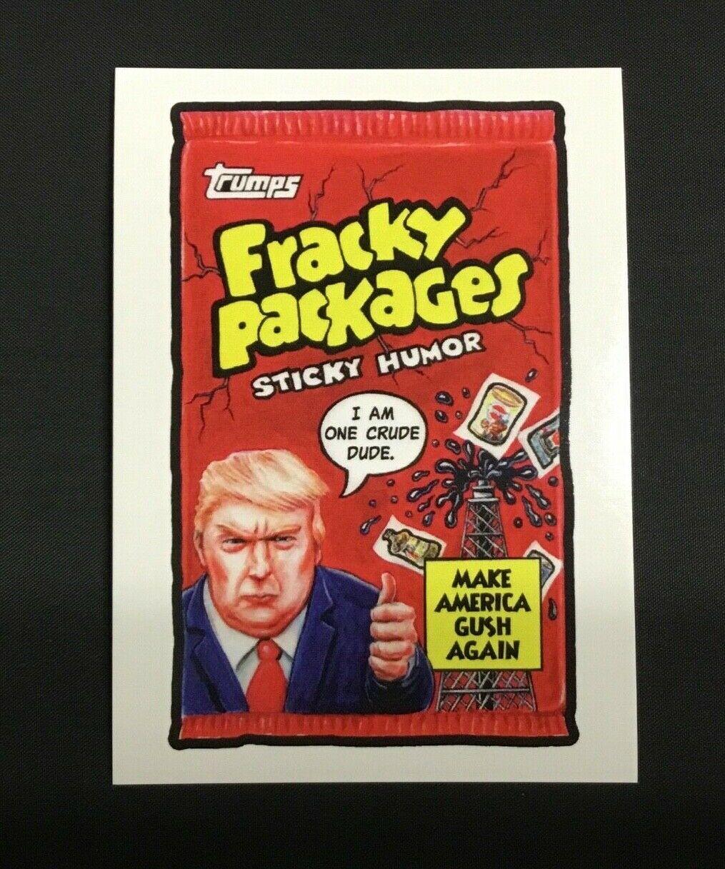 Fracky Packages #28 Garbage Pail Kids Trumpocracy