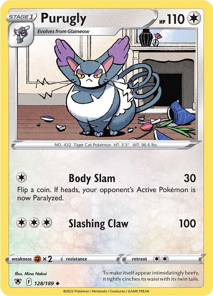 Purugly #128 Pokemon Astral Radiance