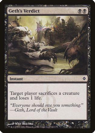 Geth's Verdict Magic New Phyrexia
