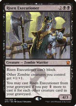 Risen Executioner Magic Dragons of Tarkir