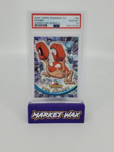 Krabby #98 Pokemon 2000 Topps TV