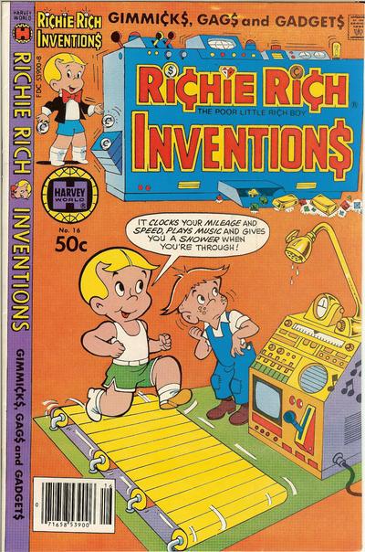 Richie Rich Inventions #16 (1980) Comic Books Richie Rich Inventions