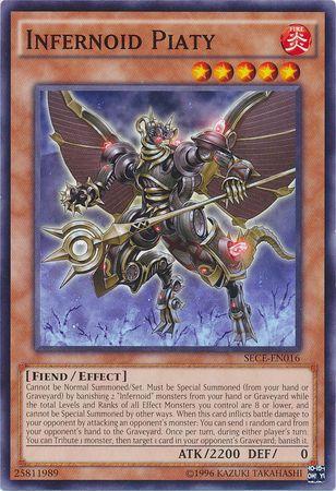 Infernoid Piaty SECE-EN016 YuGiOh Secrets of Eternity