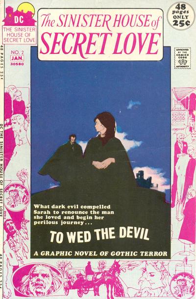Sinister House of Secret Love #2 (1971) Comic Books Sinister House of Secret Love