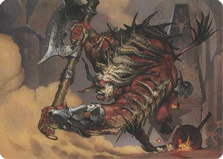 Spinehorn Minotaur Magic Modern Horizons Art Series