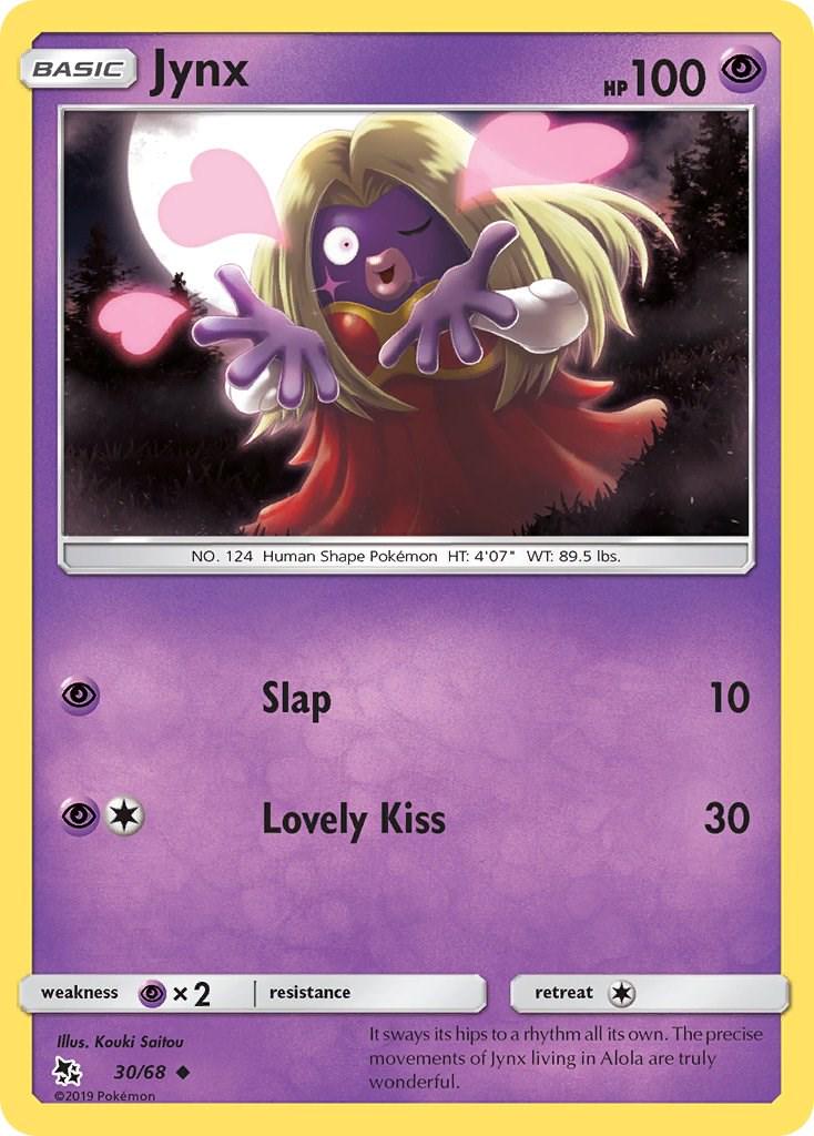 Jynx #30 Pokemon Hidden Fates