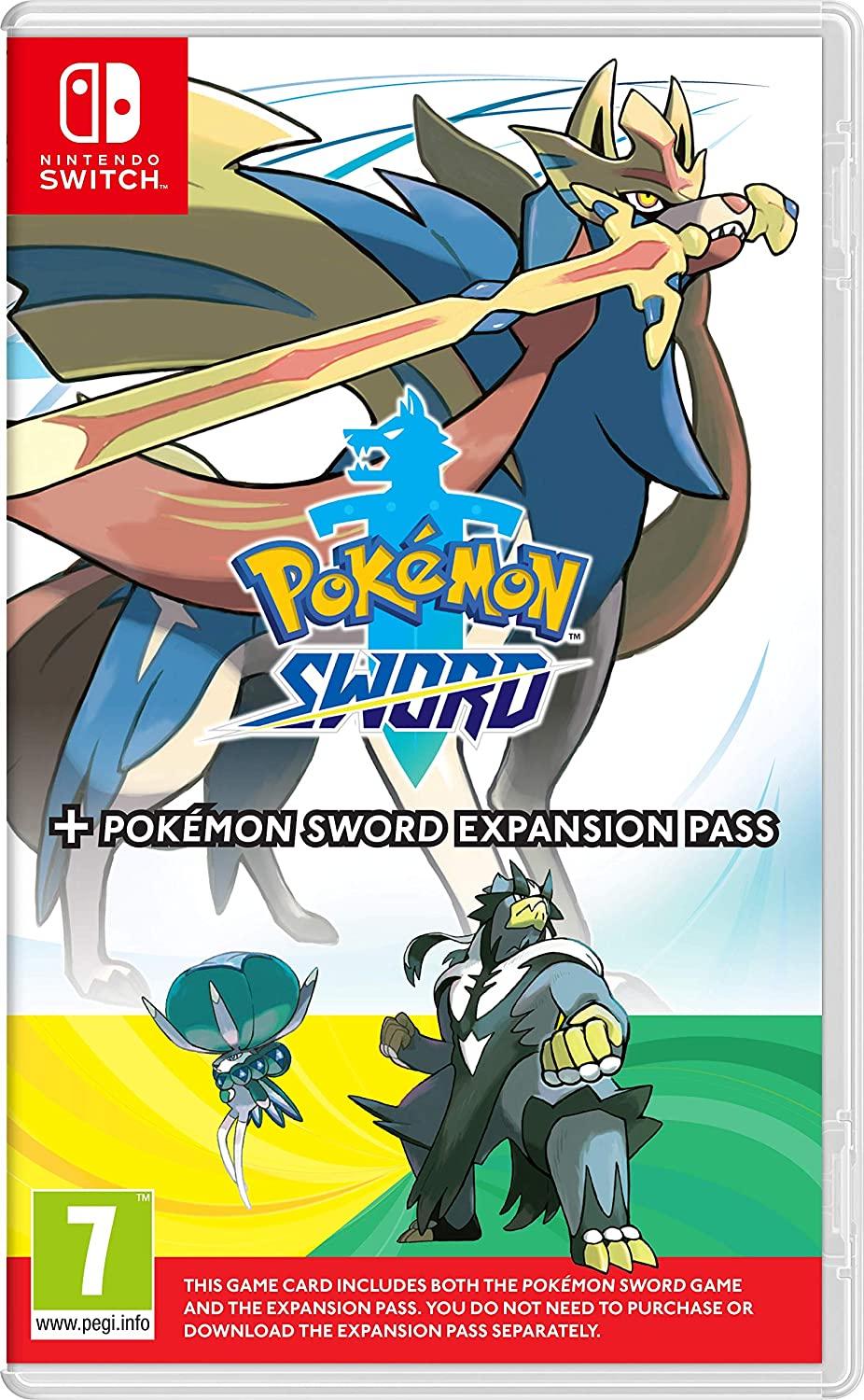 Pokemon Sword + Pokemon Sword Expansion Pass PAL Nintendo Switch
