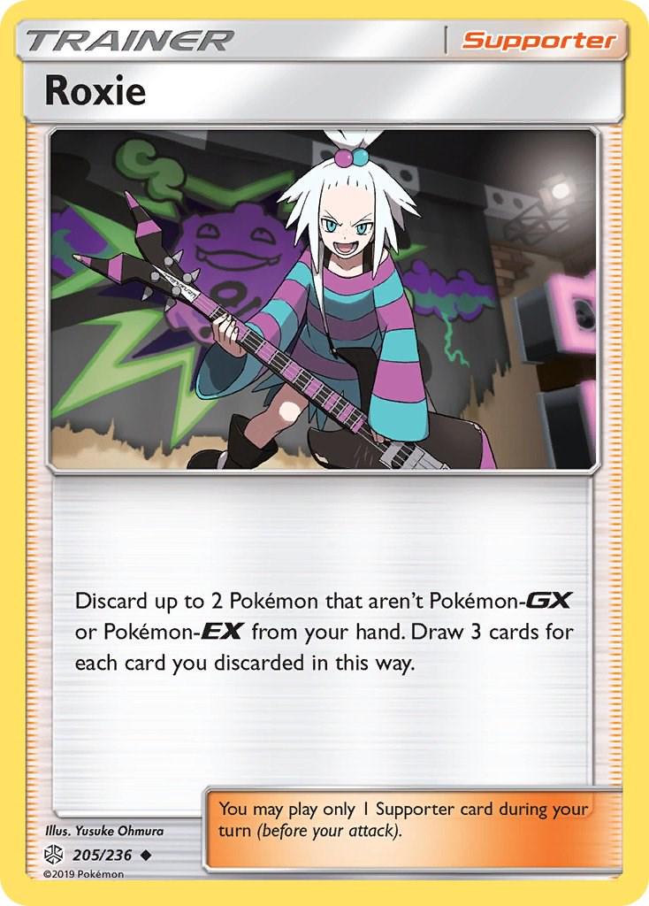 Roxie #205 Pokemon Cosmic Eclipse