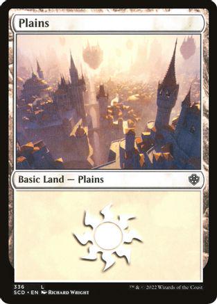 Plains #336 Magic Starter Commander Decks