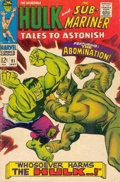Tales to Astonish #91 (1967) Comic Books Tales to Astonish