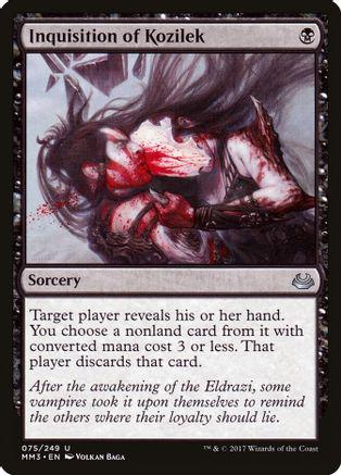 Inquisition of Kozilek Magic Modern Masters 2017