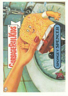 Spongey SPENCER #11b 2005 Garbage Pail Kids