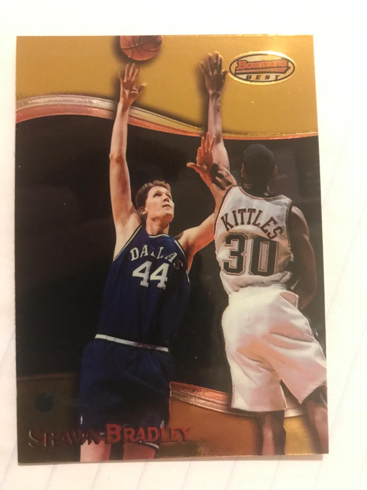 Shawn Bradley #41 Basketball Cards 1998 Bowman's Best