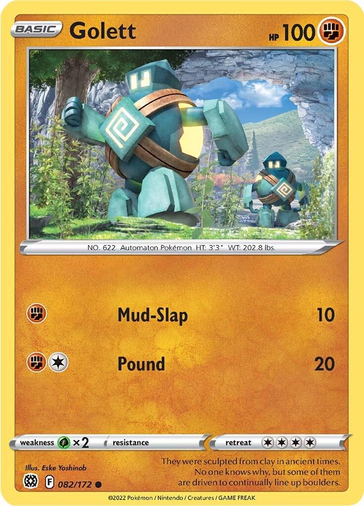 Golett #82 Pokemon Brilliant Stars