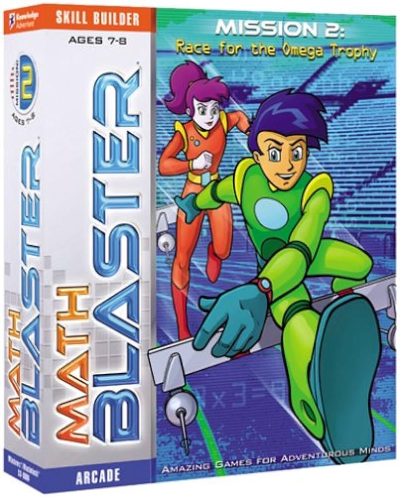Math Blaster Mission 2: Race for the Omega Trophy PC Games