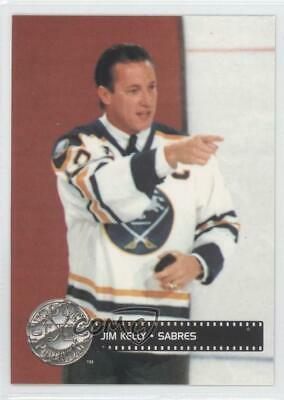 Jim Kelly #293 Hockey Cards 1991 Pro Set Platinum